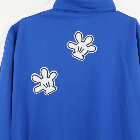 Augusta Sportswear Blue Mickey Mouse Full Zip Jacket Size 2XL - Picture 9 of 9